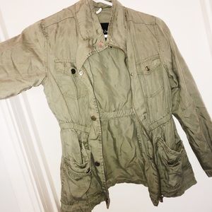 army green jacket
